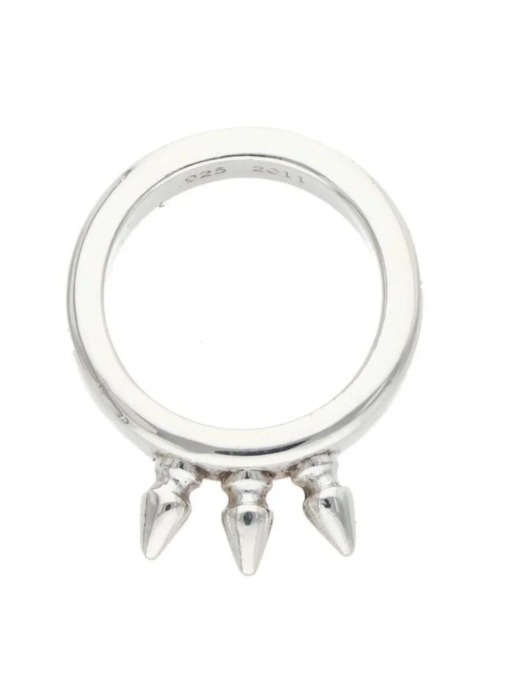 Chrome Hearts Bby Bll Baby Bell Spikes Silver Ring
